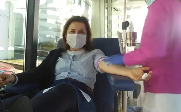 La Presidenta de Pocomaco llama a donar sangre